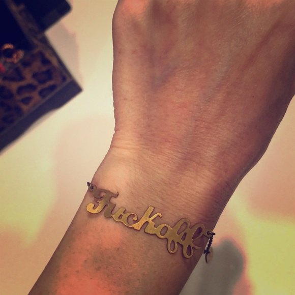 Flea Market Girls Jewelry - FLEA MARKET GIRL F Off Bracelet
